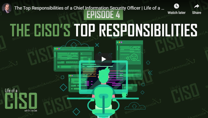 [Life of a CISO] The Top Responsibilities of a Chief Information Security Officer