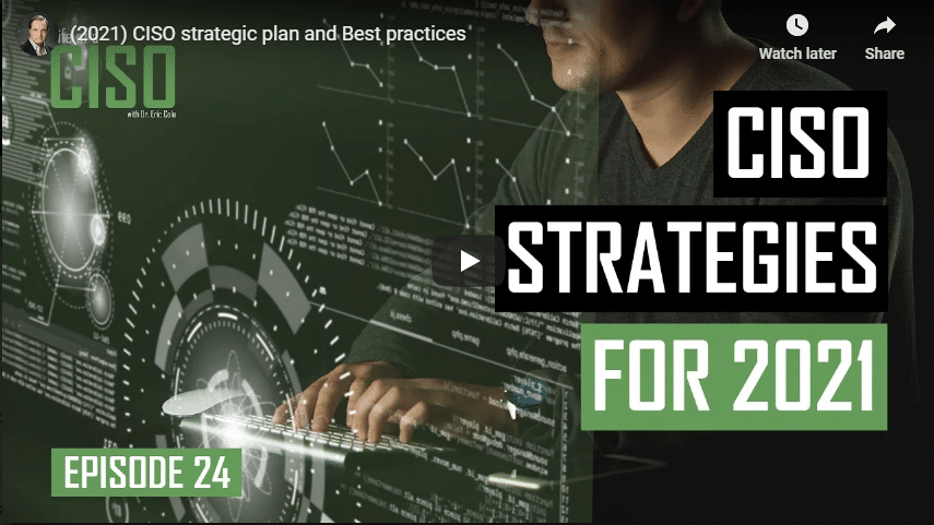 2021 CISO Strategic Plan And Best Practices