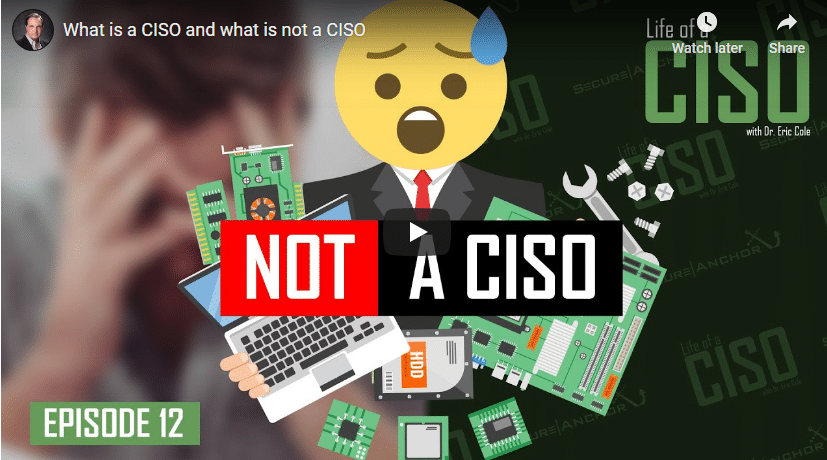 What is a CISO and What is Not a CISO