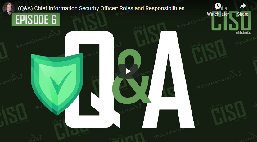 Auto (Q&A) Chief Information Security Officer: Roles and Responsibilities